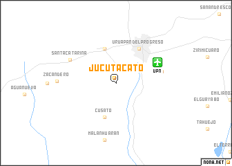 map of Jucutacato