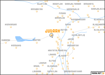 map of Judā‘ah