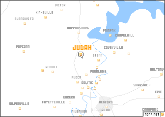 map of Judah