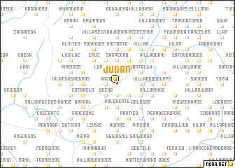 map of Judán