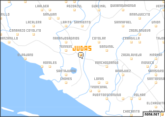 map of Judas