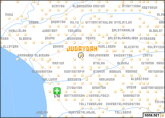 map of Judaydah