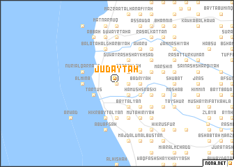 map of Judaytah