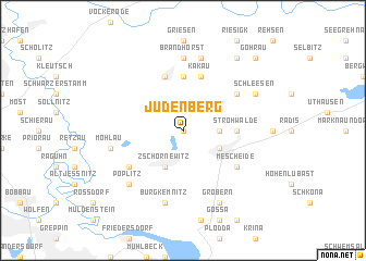 map of Jüdenberg