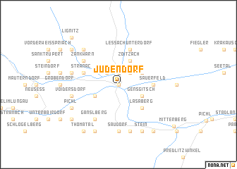 map of Judendorf