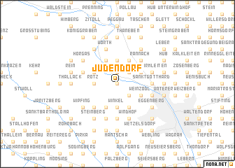 map of Judendorf