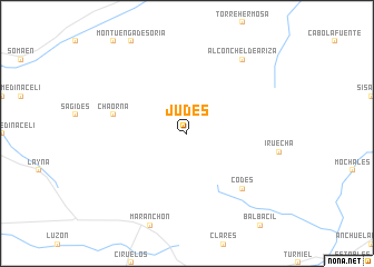 map of Judes