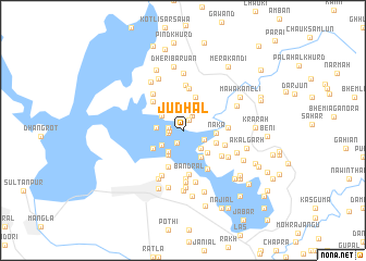 map of Judhāl