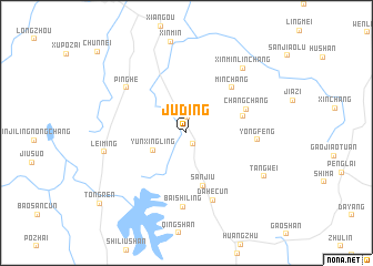 map of Juding