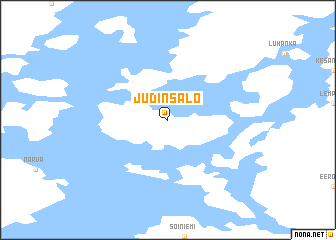 map of Judinsalo