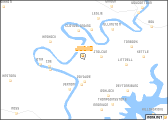 map of Judio