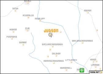 map of Judson