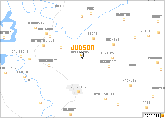 map of Judson