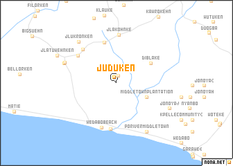 map of Juduken