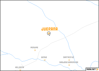 map of Juerana