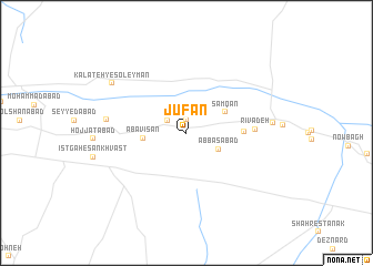 map of Jūfān