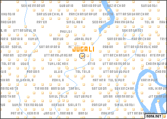 map of Jugali
