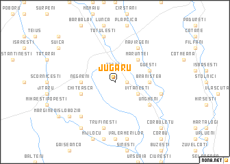 map of Jugaru