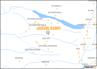 map of Jugga Legāri