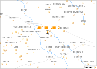 map of Jugiālīwāla