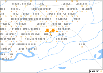 map of Jugiāl