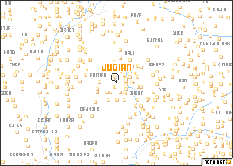 map of Jugiān