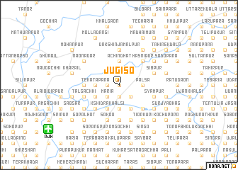 map of Jugiso