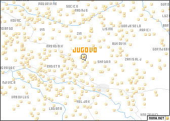 map of Jugovo