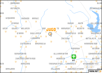 map of Jugo