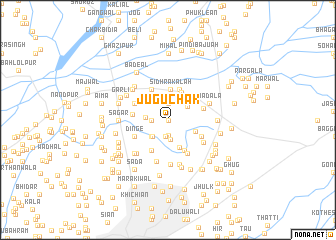 map of Jūgu Chak