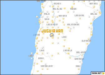 map of Juguiawan