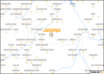 map of Jugundu