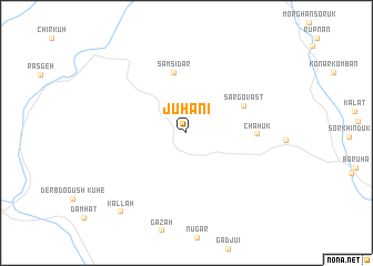 map of Jūhānī