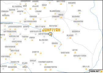 map of Juḩfīyah