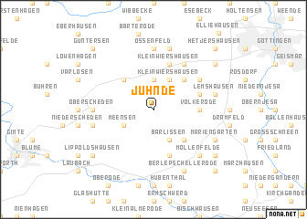 map of Jühnde