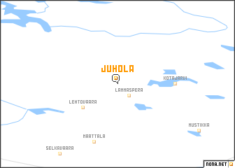 map of Juhola