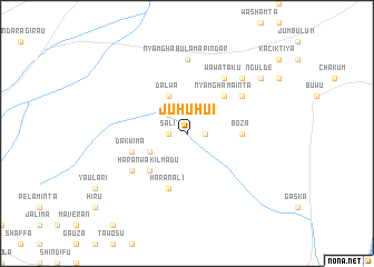 map of Juhuhui