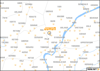 map of Juhun