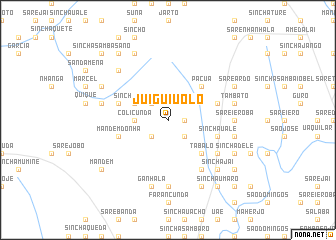 map of Juiguiuolo