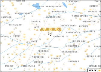 map of Jujh Khurd