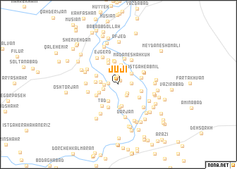 map of Jūjī