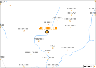 map of Jujkhola