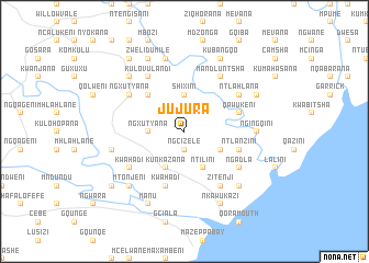 map of Jujura