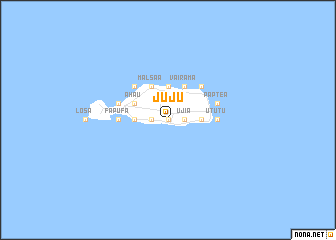 map of Juju