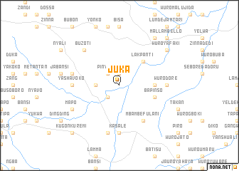 map of Juka