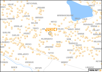 map of Jukići