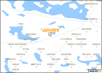 map of Jukkara