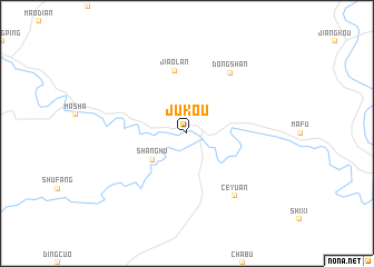 map of Jukou