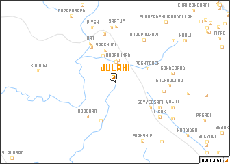 map of Jūlahī
