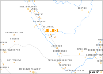 map of Jūlakī